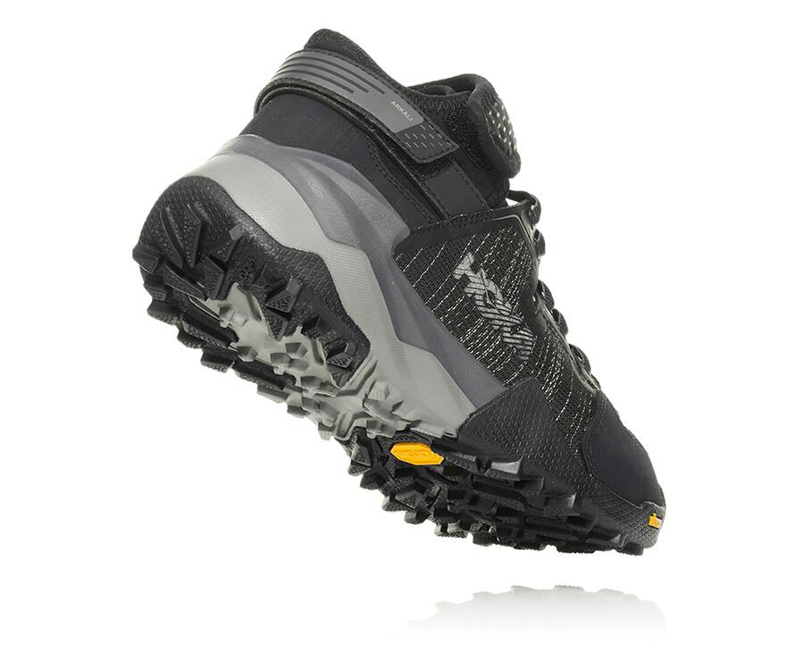 Hoka One One Womens Trail Shoes - Arkali - Black - YFAV56098